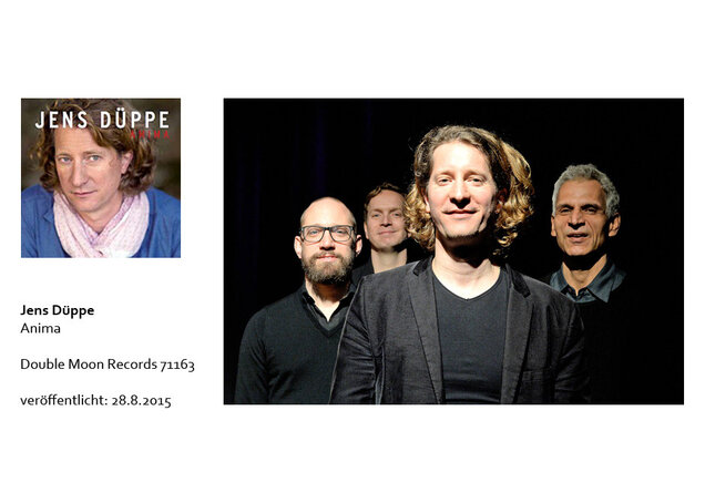 Jens Düppe     Jazz      CD     Anima     Schlagzeuger   Drummer   2015