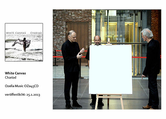White Canvas     Jazz     CD    Chariad     Rena Meyer Wiel     Rolf Beydemüller    Christoph Selbach    Christoph Schumacher    2013