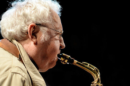 Lee Konitz    Jazz     Saxofonist    Live Konzert   Altes Pfandhaus    2015